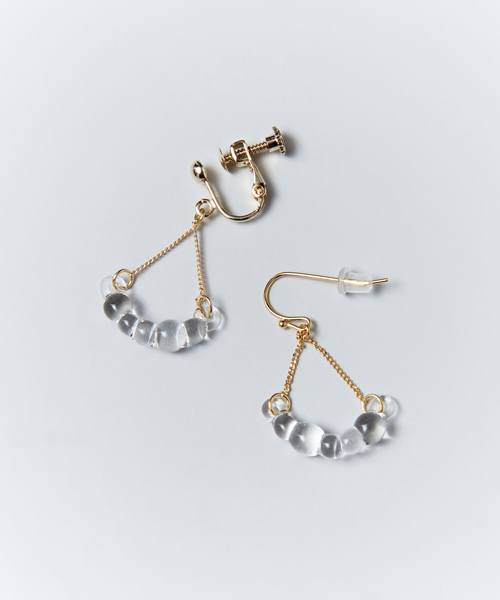 手工玻璃珠耳環