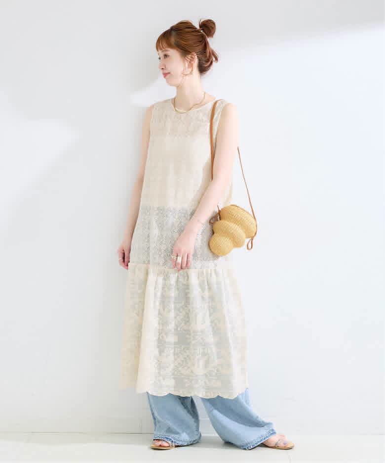 𝗩𝗶𝗻𝘁𝗮𝗴𝗲 lace layering one-piece