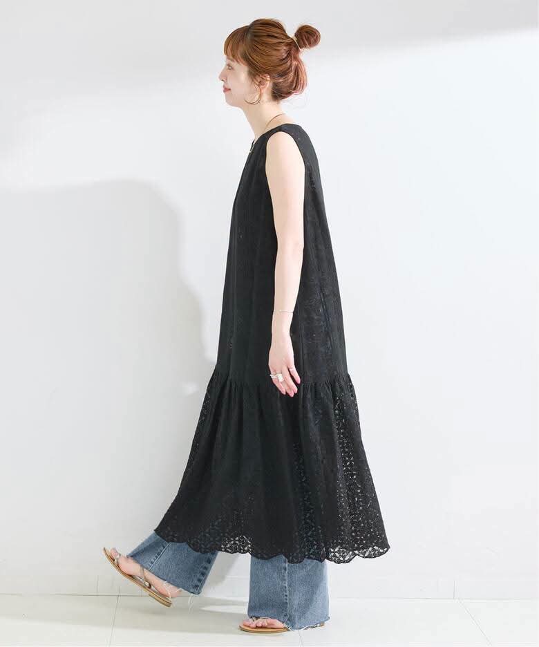 𝗩𝗶𝗻𝘁𝗮𝗴𝗲 lace layering one-piece